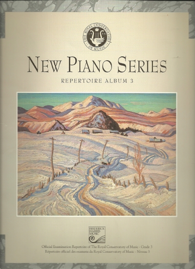 Picture of 1994, Royal Conservatory of Music, Grade  3 Piano Exam Book, 1994 New Piano Series, University of Toronto, sheet music folio