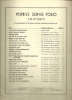 Picture of Popeye Song Folio, sheet music songbook, out of print, collectible