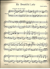 Picture of My Beautiful Lady, Ivan Caryll, arr. for solo piano by Gregory Stone