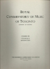 Picture of 1955, Royal Conservatory of Music, Grade  9 Piano Exam Book, 1955 Edition, University of Toronto, sheet music folio