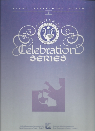 Picture of 1988, Royal Conservatory of Music, Grade 7 Piano Exam Book, 1988 Edition, Celebration Series, University of Toronto, sheet music folio