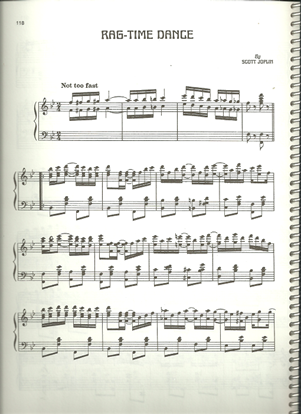 Picture of Rag-Time Dance, Scott Joplin, piano solo
