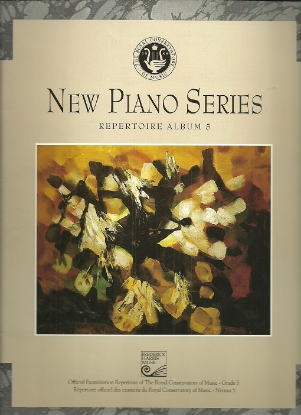 Picture of 1994, Royal Conservatory of Music, Grade 5 Piano Exam Book,1994 Edition, New Piano Series, University of Toronto, sheet music folio