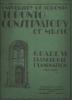 Picture of 1941, Royal Conservatory of Music, Grade  6 Piano Exam Book, 1941 Edition, University of Toronto, sheet music folio