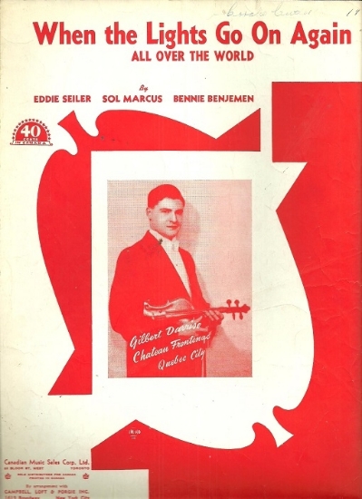 Picture of When the Lights Go On Again (All Over the World), Eddie Seiler/ Sol Marcus/ Bennie Benjemen