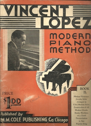 Picture of Vincent Lopez Modern Piano Method Book 2, piano instruction, sheet music folio