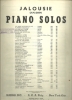 Picture of Jalousie (Jealousy), Tango Tzigane, Jacob Gade, piano solo 