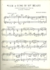 Picture of With a Song in My Heart, Richard Rodgers, paraphrased by Maurice C. Whitney, piano solo sheet music