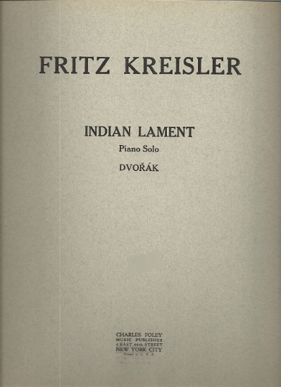 Picture of Indian Lament, Dvorak/ Kreisler, transc. for piano solo by Julius Chaloff