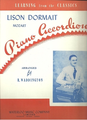 Picture of Lison Dormait, W. A. Mozart/R. Waddington, accordion solo