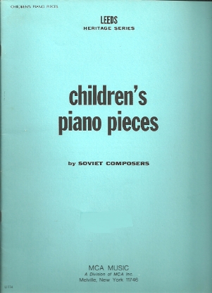 Picture of Children's Piano Pieces by Soviet (Russian) Composers