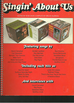 Picture of Singin' About Us, Canadian songbook containing 5 songs by Cal Cavendish