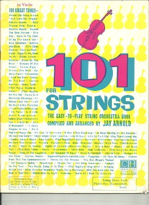 Picture of 101 for Strings, arr. Jay Arnold, complete set (six books), string orchestra folios
