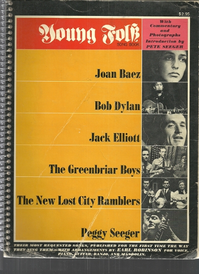 Picture of The Greenbriar Boys, Young Folk Song Book, arr. Earl Robinson, sheet music songbook
