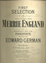 Picture of Merrie England, Edward German, a first selection for piano solo