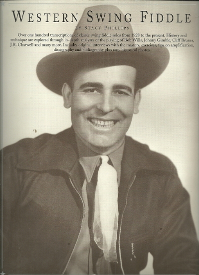 Picture of Western Swing Fiddle, Bob Wills, ed. Stacy Phillips, sheet music folio