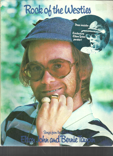 Picture of Elton John, Rock of the Westies, sheet music songbook