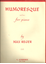 Picture of Humoresque Op. 79 No. 2, Max Reger, piano solo 