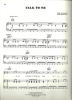 Picture of Talk to Me, Chas Sandford, recorded by Stevie Nicks, sheet music