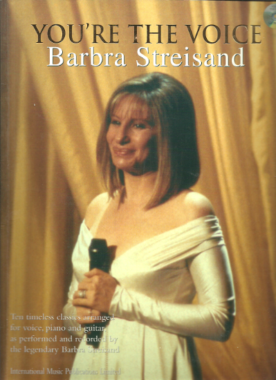 Picture of Barbra Streisand, You're the Voice, sheet music songbook