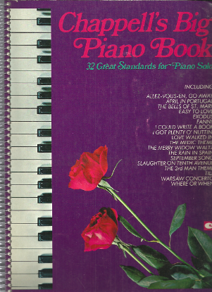Picture of Chappell's Big Piano Book, 32 Great Standards for Piano Solo, sheet music folio