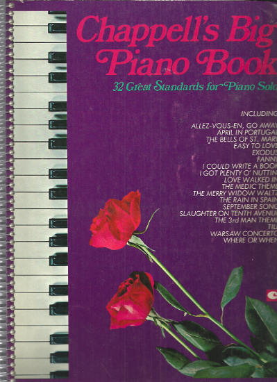 Picture of Chappell's Big Piano Book, 32 Great Standards for Piano Solo, sheet music folio