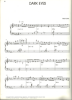 Picture of Dark Eyes, folksong, Tommy Flanagan/ Brian Priestly transcription, piano solo, sheet music