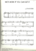 Picture of Nice Work if You Can Get It, George & Ira Gershwin, Thelonious Monk, Brian Priestly transcription, piano solo sheet music