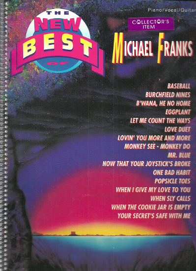 Picture of The New Best of Michael Franks, sheet music songbook