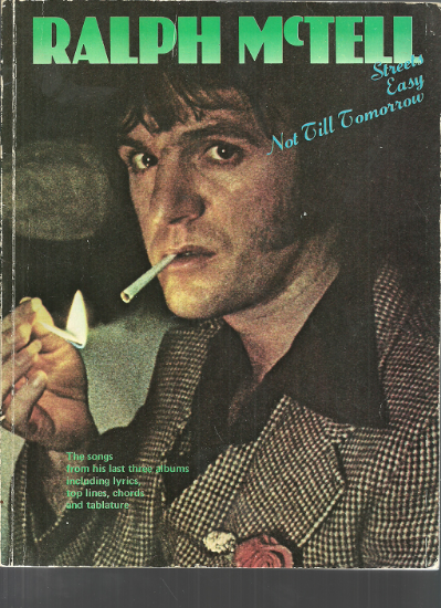 Picture of The Songs of Ralph McTell, guitar folio, sheet music songbook