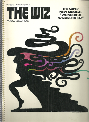 Picture of The Wiz, Charlie Smalls, piano/vocal selections, sheet music songbook