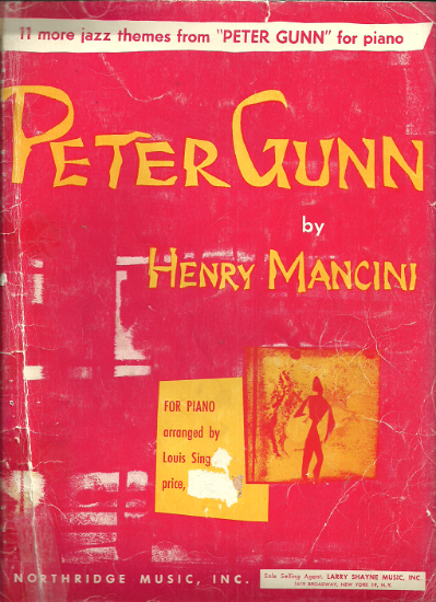 Picture of Peter Gunn (Book 2), Eleven More Jazz Themes for Piano, Henry Mancini, arr. Louis Singer, piano solo, sheet music folio