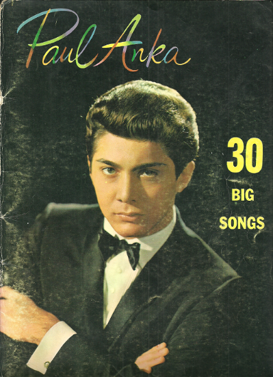 Picture of Paul Anka, 30 Big Songs, sheet music songbook