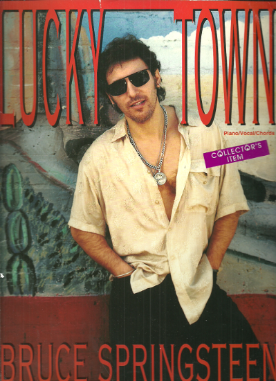Picture of Bruce Springsteen, Lucky Town, piano/ vocal