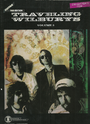 Picture of Traveling Wilburys Volume 3, guitar TAB folio, sheet music songbook