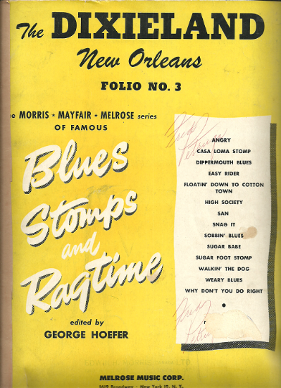 Picture of The Dixieland New Orleans Folio No. 3, ed. George Hoefer