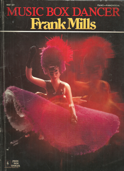 Picture of Frank Mills, Music Box Dancer, sheet music folio