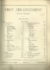 Picture of First Arrangement, Van Alexander, big bandorchestration, sheet music folio