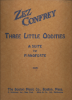 Picture of Three Little Oddities, Zez Confrey, piano solo sheet music