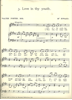 Picture of Love in Thy Youth, Henry Howard, high voice solo