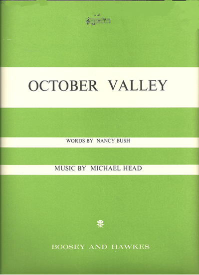 Picture of October Valley, Michael Head, medium low voice solo