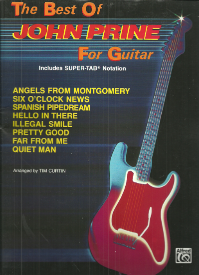 Picture of The Best of John Prine for Guitar TAB, sheet music songbook
