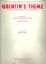 Picture of Quentin's Theme from TV show "Dark Shadows", Robert Cobert, arr. for organ solo by Ben Kendall