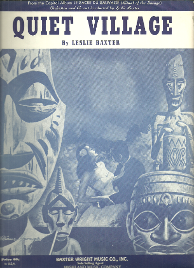 Picture of Quiet Village, Leslie Baxter, piano solo sheet music