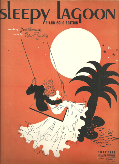 Picture of Sleepy Lagoon, Eric Coates, piano solo sheet music