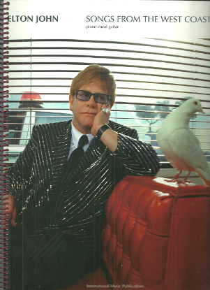 Picture of Elton John, Songs from the West Coast, sheet music songbook