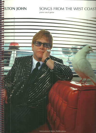 Picture of Elton John, Songs from the West Coast, sheet music songbook