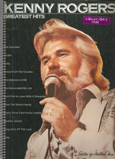 Picture of Kenny Rogers Greatest Hits, sheet music songbook