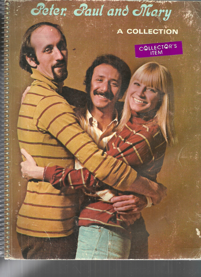 Picture of Peter Paul and Mary, A Collection, piano/ vocal/ guitar, sheet music songbook, coil bound