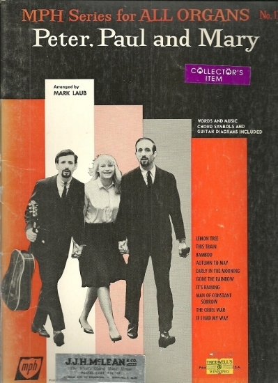 Picture of Peter Paul and Mary, MPH Series for All Organs, arr. Mark Laub